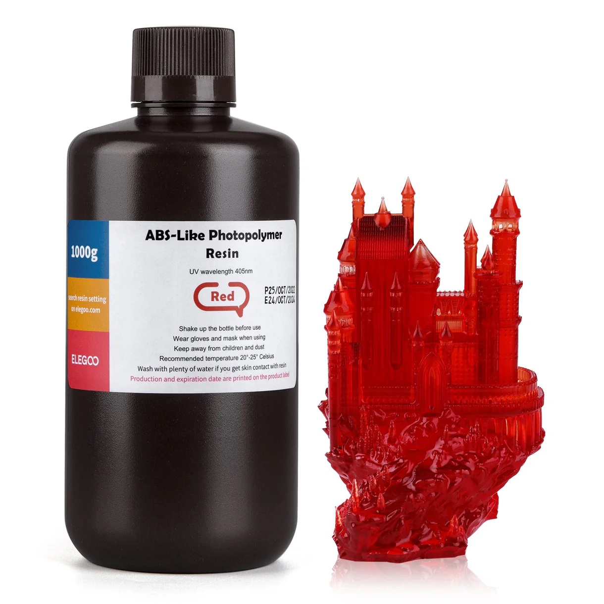 Фото Фотополимерная смола Elegoo ABS-Like Resin, 0,5 л.