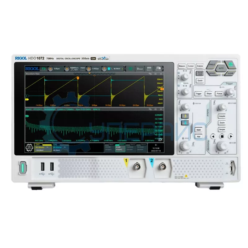 картинка Запоминающий осциллограф RIGOL DHO1072 (2 канала х 70 МГц) Интернет-магазин «3DTool»