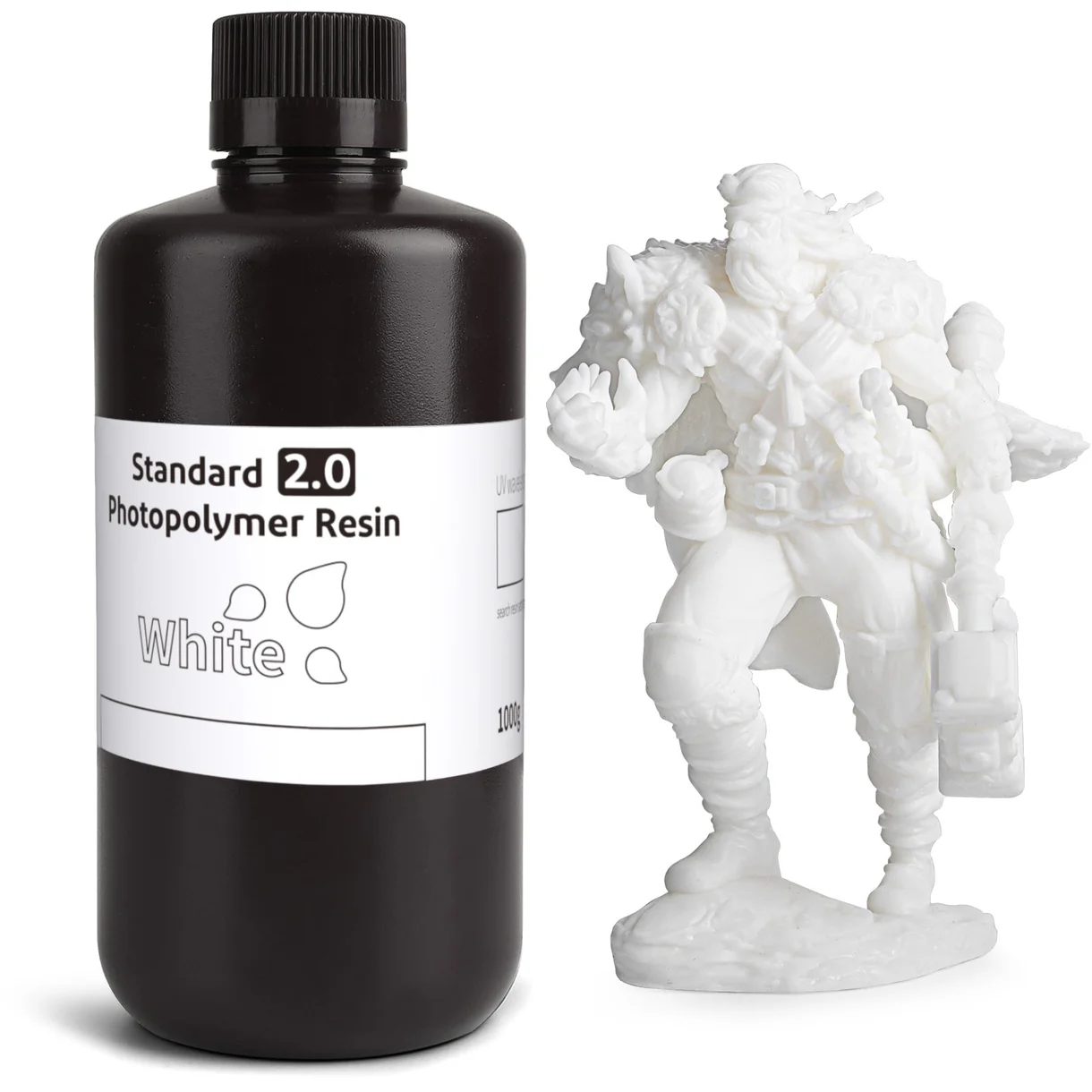 Фото Фотополимерная смола Elegoo Standard Resin V2.0, 0,5 л